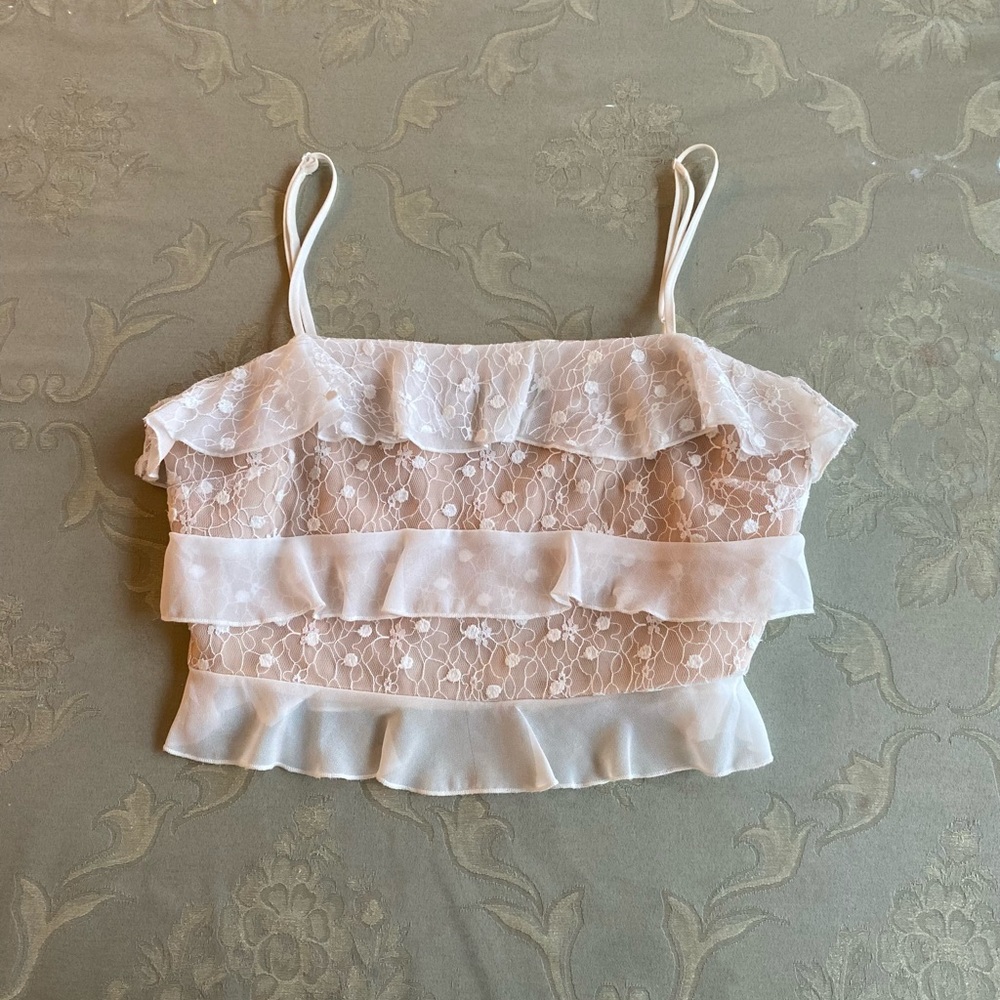 Forever 21 Lace Crop Top